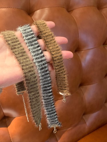 美式辣妹毛绒绒choker颈链女y2k亚文化复古颈链围脖配饰锁骨链潮