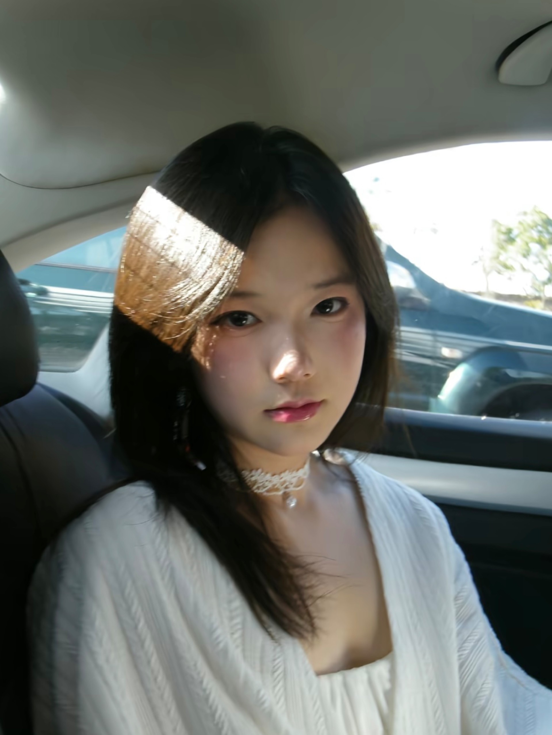 白月光 花边蕾丝珍珠choker颈链女甜欲风锁骨链颈环项圈配饰2026图片