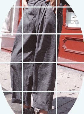 加单到货）日本进口轻薄羊毛五十度灰压褶西裤 S08026特