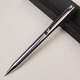 外贸单金属不锈钢圆珠笔滚珠笔原子笔G2笔芯旋转出芯笔尖顺滑W029