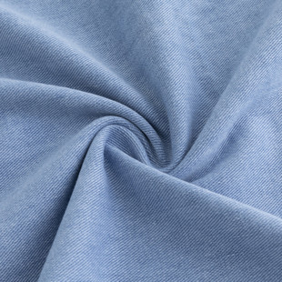 金价牛仔布料冰川蓝薄微弹柔软垂春夏高品质放心买