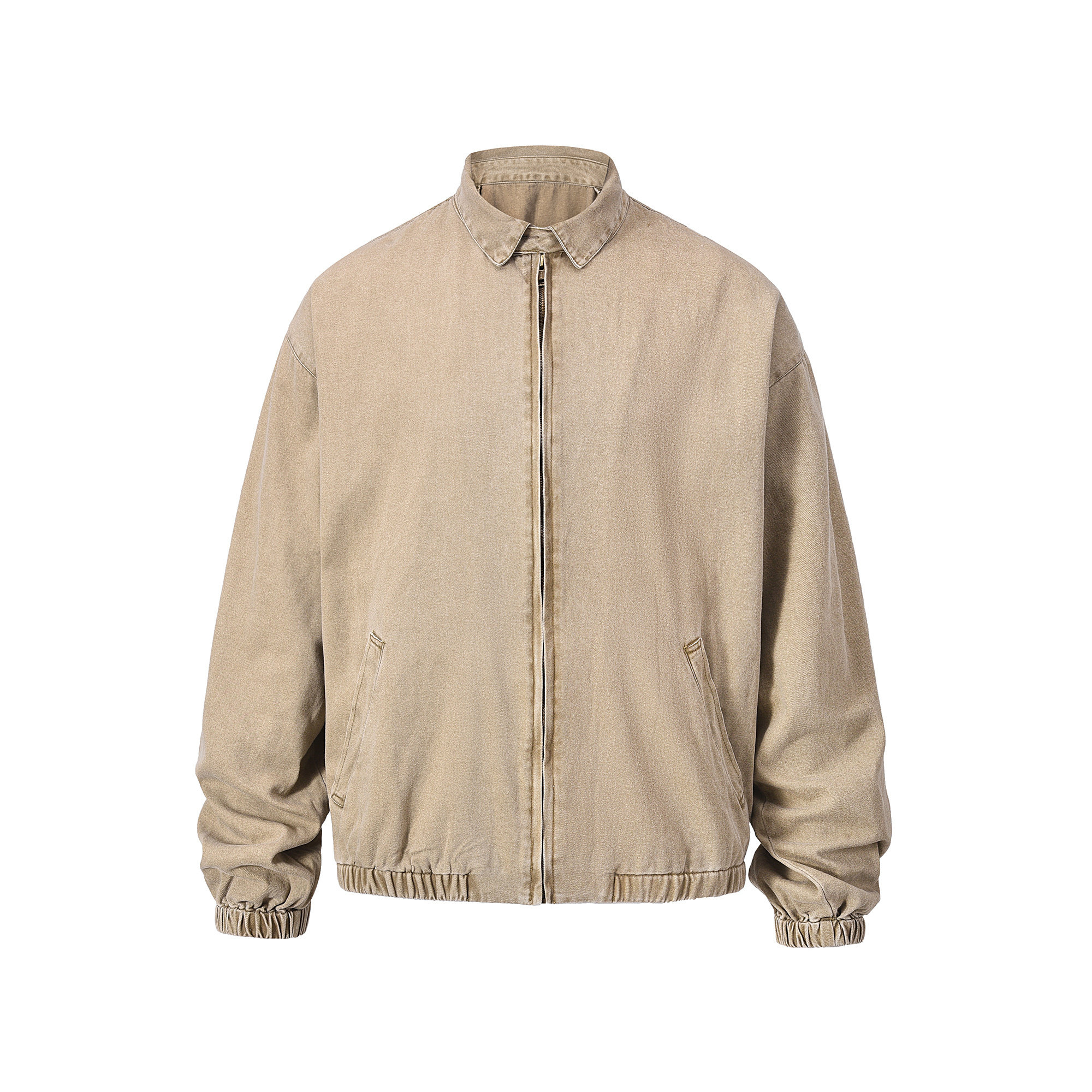 UNZEOT复古做旧美式街头哈灵顿青年男生秋冬美式夹克外套潮ins,男装,夹克,淘宝优惠券,粉丝福利购,淘宝优惠卷