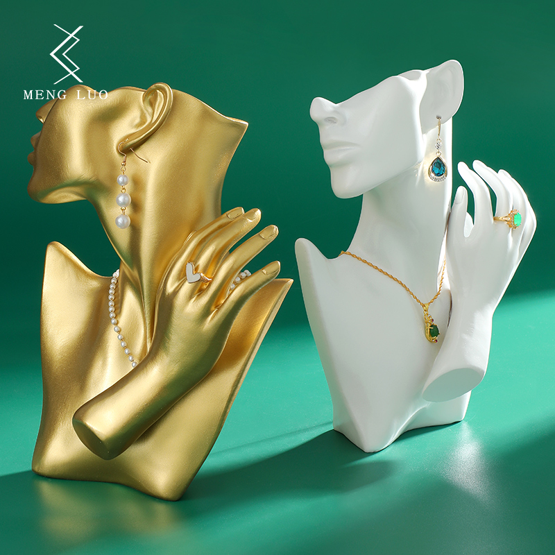 手模人像首饰架耳环项链展示架