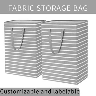 Fabric storage bag large foldable waterproof storage basket