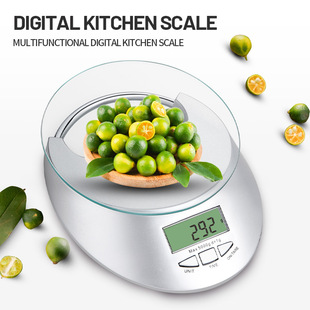 Kitchen weighing electronic scale 5kg food gram scale厨房称
