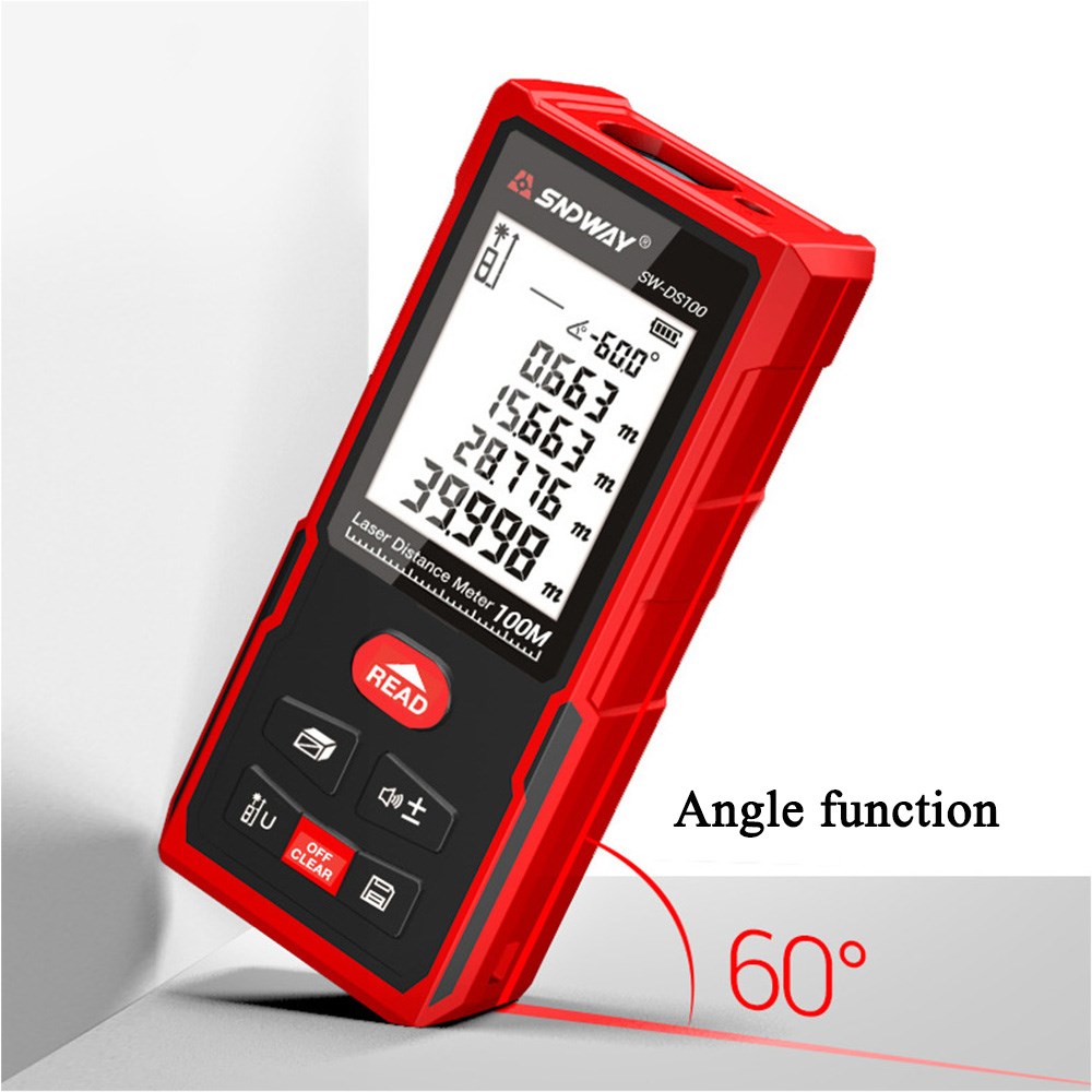 Laser Distance Meter Digital Range Finder 40-120M Laser Rang