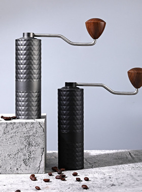 Hand cranked coffee grinder手摇磨豆机2.0钻石咖啡豆研磨器