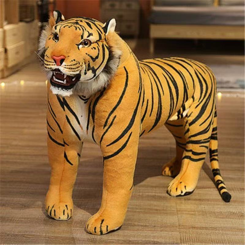 Simulated Tiger Large Plush Toy Tiger Doll仿真老虎毛绒玩具