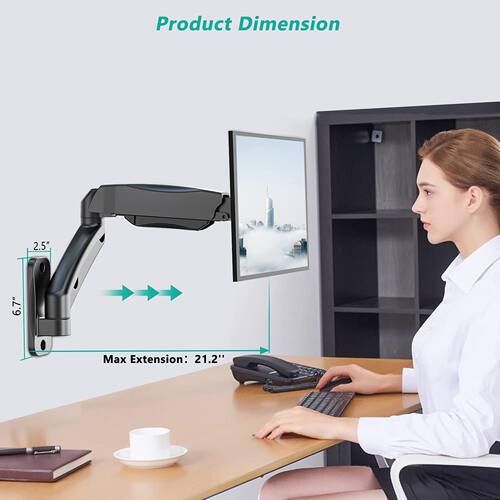 Wall panel display bracket display bracket 17-34 inches