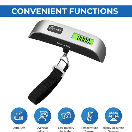 Portable luggage scale electronic handheld scale 50kg