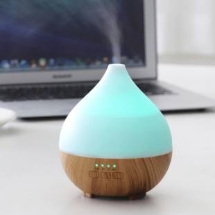 USB 140ml Wood Aromatherapy Machine Humidifier香薰机加湿器