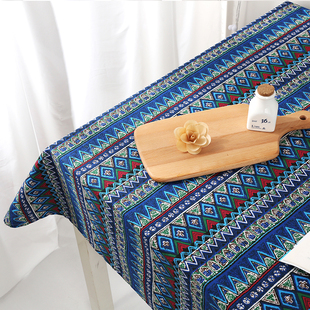 linen cloth New cotton table mat creative Nordic tablecloth