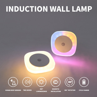 New frosted crystal wall lamp night light壁灯小夜灯人体感应