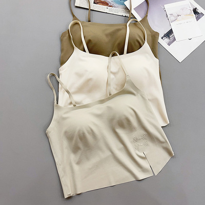 古妃3168中式国风美背吊带内衣女