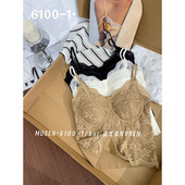 蕾丝美背吊带女薄款 新品 法式 带胸垫文胸一体内搭外穿打底抹胸背心