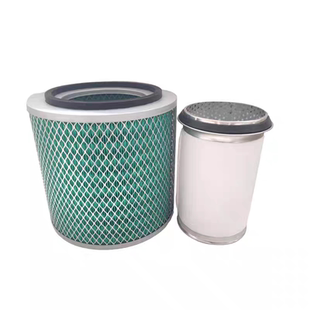 适配宇通校车客车华中工程车 03070空气滤芯 K2423 K2422空滤1109