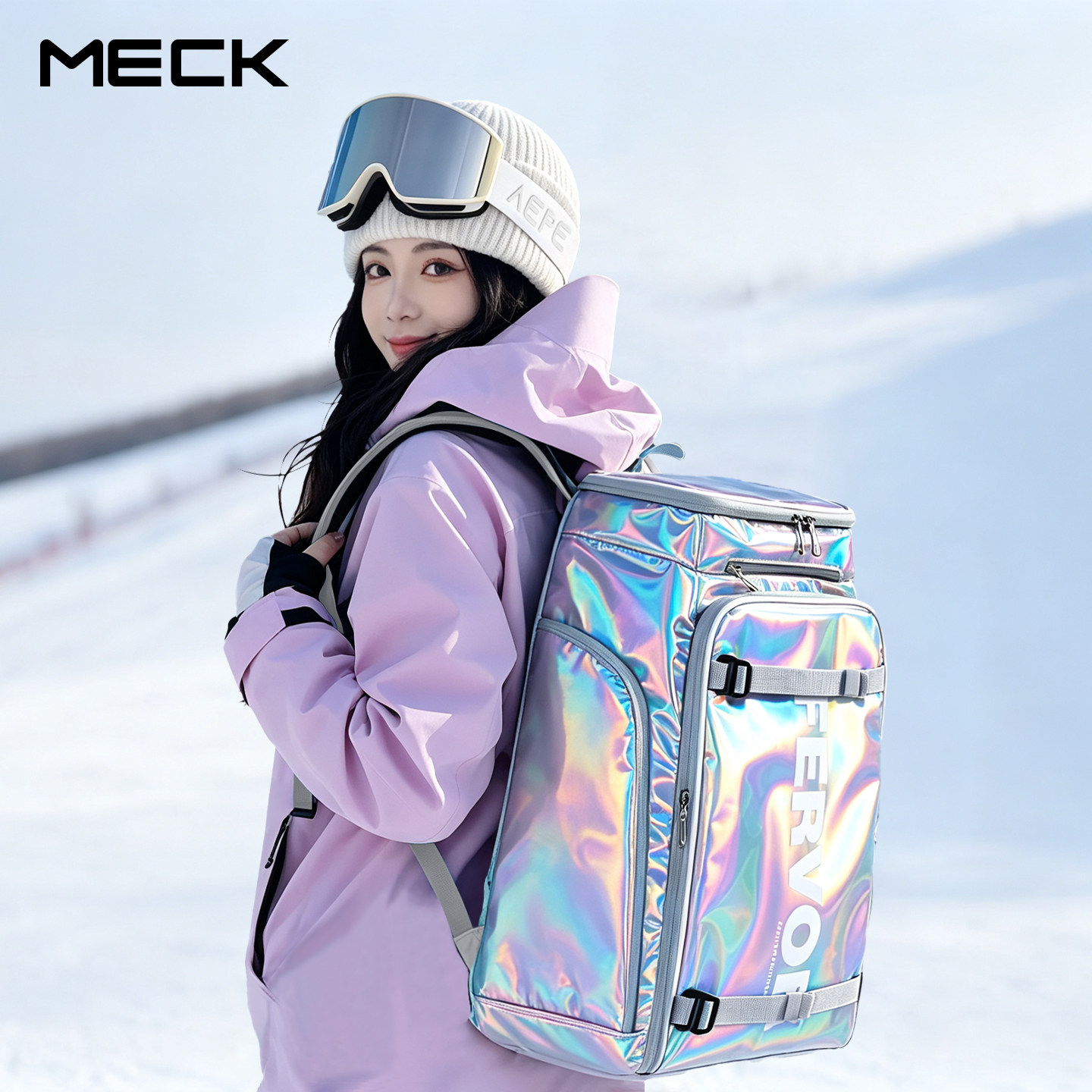 MECK滑雪双肩包收纳包图片