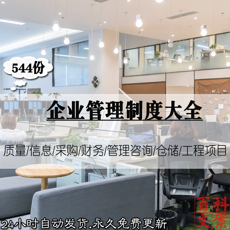 企业公司人力资源采购财务仓储质量生产工程项目信息管理制度大全