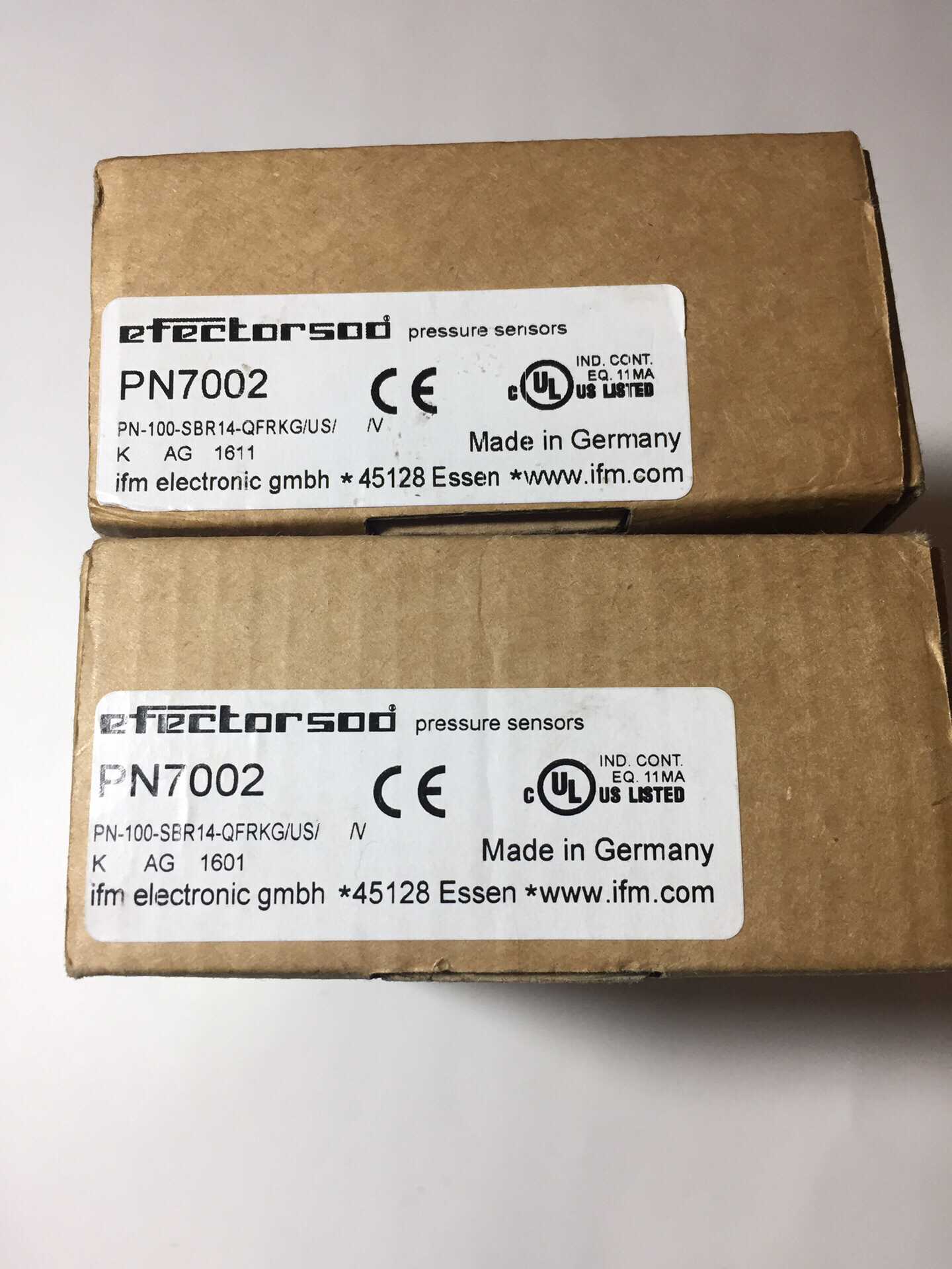 全新易福门PN7002压力传感器 原装现货PN-100-SBR14-QFRKG/US 电子元器件市场 传感器 原图主图