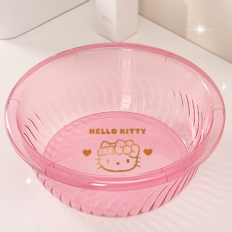 三丽鸥Kitty洗脸盆加大加厚洗衣