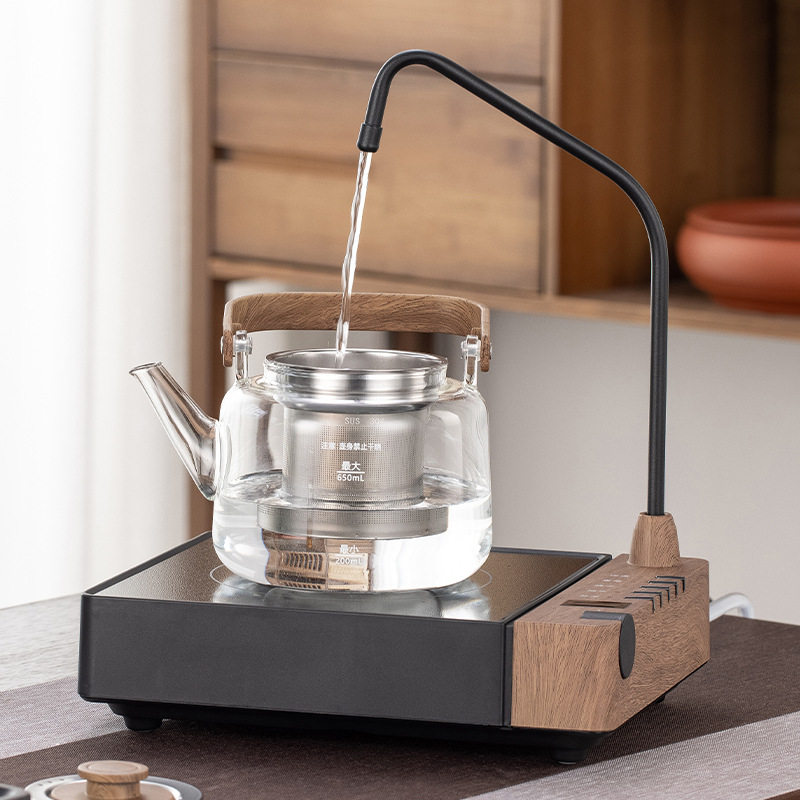 悦龙门自动上水电陶炉智能家用烧水泡茶煮茶养生花茶泡茶炉不挑壶