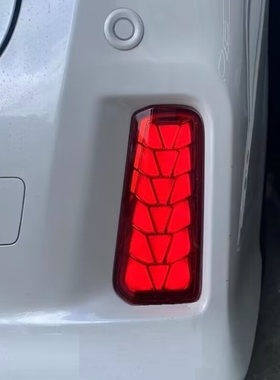 埃尔法ALPHARD威尔法VELLFIRE30系LED后杠流光转向灯保险杠刹车灯