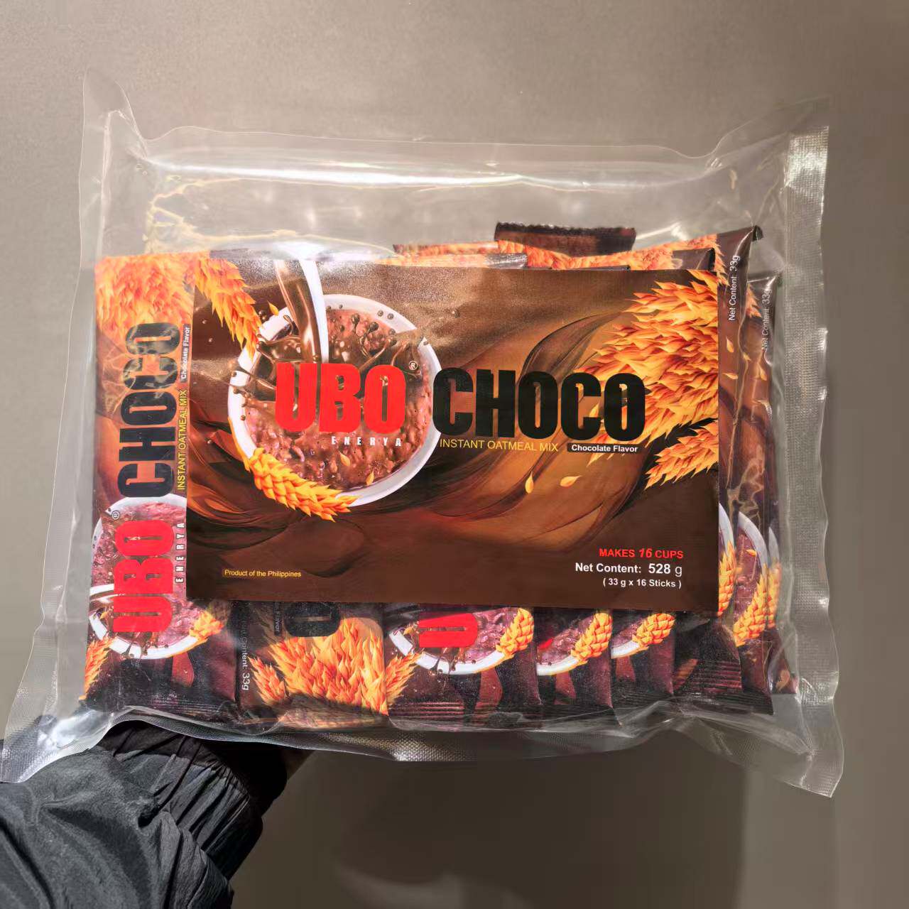 菲律宾原装进口UBO CHOCO朱古力粉速溶可可粉可可味23克*20条/包