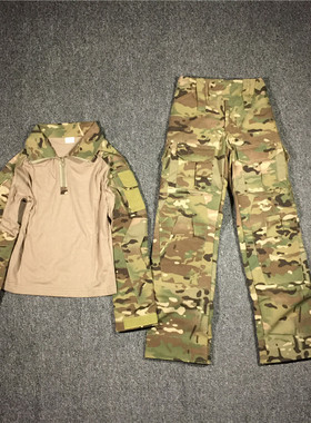 MC多地形CP色全地形迷彩服战术蛙皮G2儿童版型 童装GEN2蛙服 套装