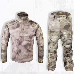 唤龙三龟甲俄罗斯迷彩服套装男G3蛙人训练服G4出口战术裤