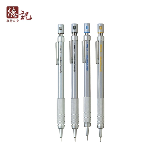 Pentel GRAPHGEAR 500 0.3製圖鉛筆金屬筆桿材質適合專業設計使用