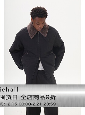 Anniehall25fw hunting jacket复古猎装夹克棉服毛领弯刀袖夹克