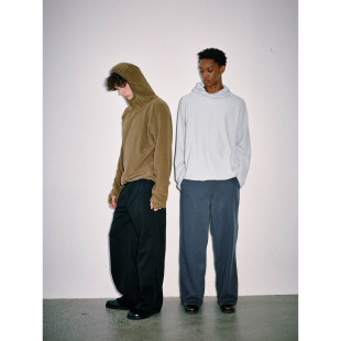 Anniehall25fw layer华夫格抓绒户外跑步连帽打底机能卫衣 base