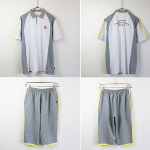 来图定制天津滨海一中同款校服夏季纯棉T恤七分裤春秋冬季可加绒