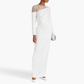 妈妈装 气质时尚 公司年会晚宴连衣裙2024新 长款 高级质感晚礼服修身