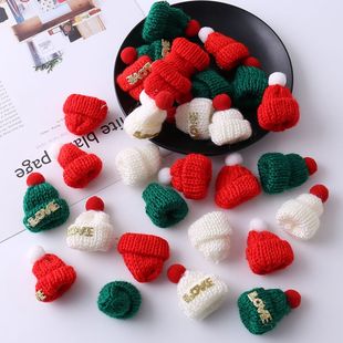 装饰小帽子迷你挂件圣诞节礼物发夹头饰胸针饰品衣服包包饰品配件