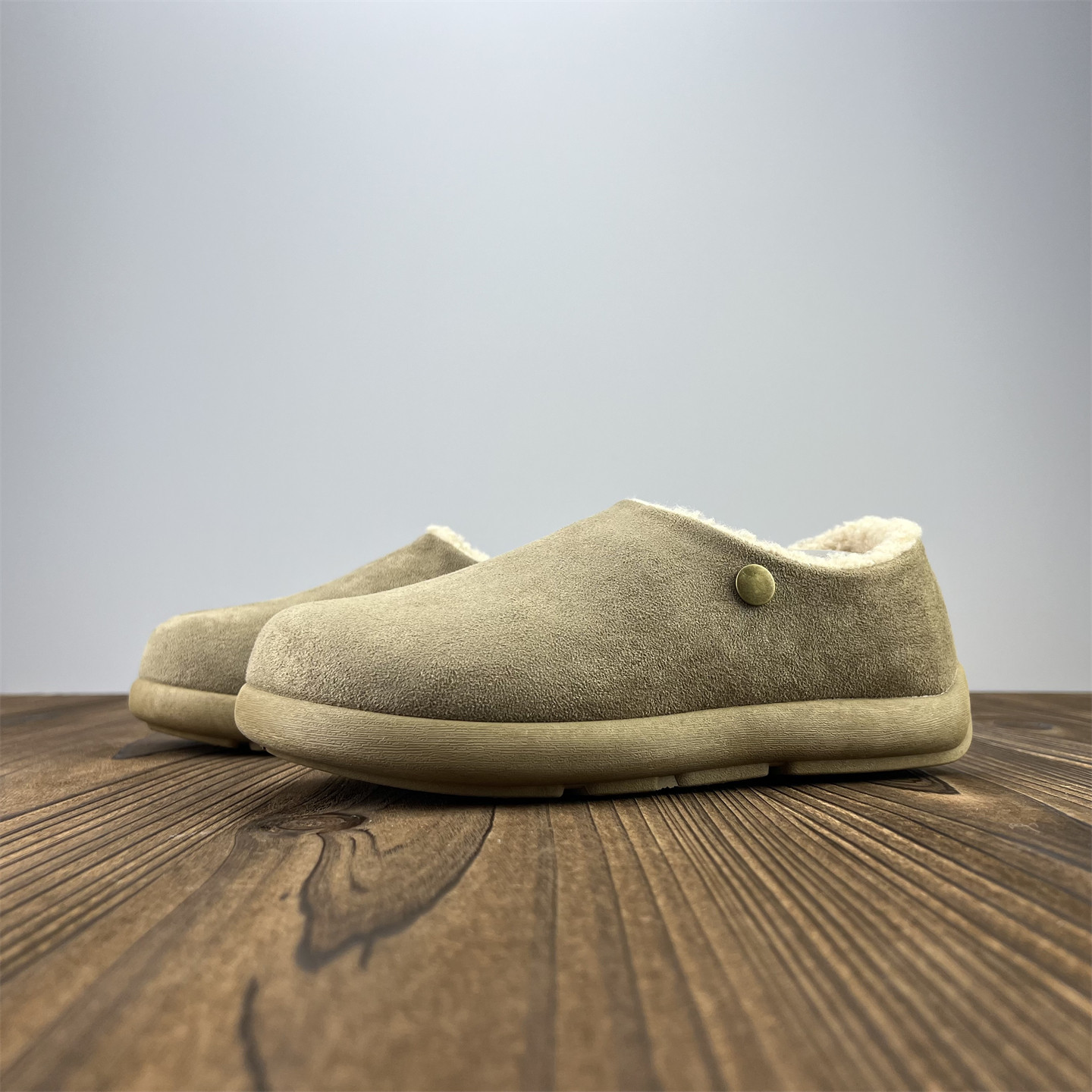 外贸单男士冬季一脚蹬户外保暖防滑勃肯棉拖皮毛一体加厚防寒棉鞋,流行男鞋,软木鞋/勃肯鞋,淘宝优惠券,粉丝福利购,淘宝优惠卷