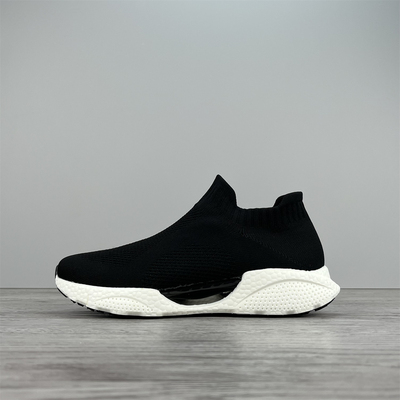 外贸大码网面踩屎感软底爆米花一脚蹬袜子鞋男款健身散步慢跑鞋