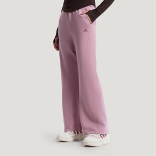 Adidas 针织高腰运动休闲喇叭裤 KH2705 2706 阿迪达斯女子26年春款
