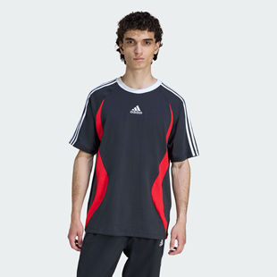 Adidas阿迪达斯三叶草男子26年夏款运动纯棉短袖T恤KE2777 KD4350