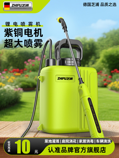电动喷雾器小型农用高压打药机新款家用电动喷壶雾化浇花喷洒神器
