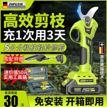 电动剪刀果树专用修枝剪锂电充电式大功率型高枝剪电剪刀剪枝神器