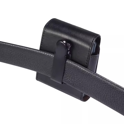 牛皮适用华为PX壳puraX折叠真皮穿皮带挂裤腰包MOTOrazr60别腰套razr60ultra钩保护套5G翻盖金属夹男磁吸