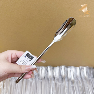 精致304不锈钢搅拌勺长柄冰勺咖啡搅拌棒奶茶甜品蜂蜜小勺子