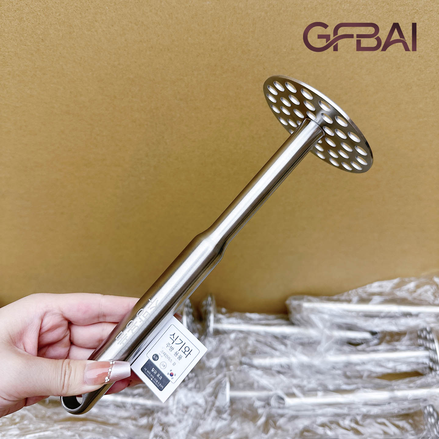 304不锈钢土豆压泥神器