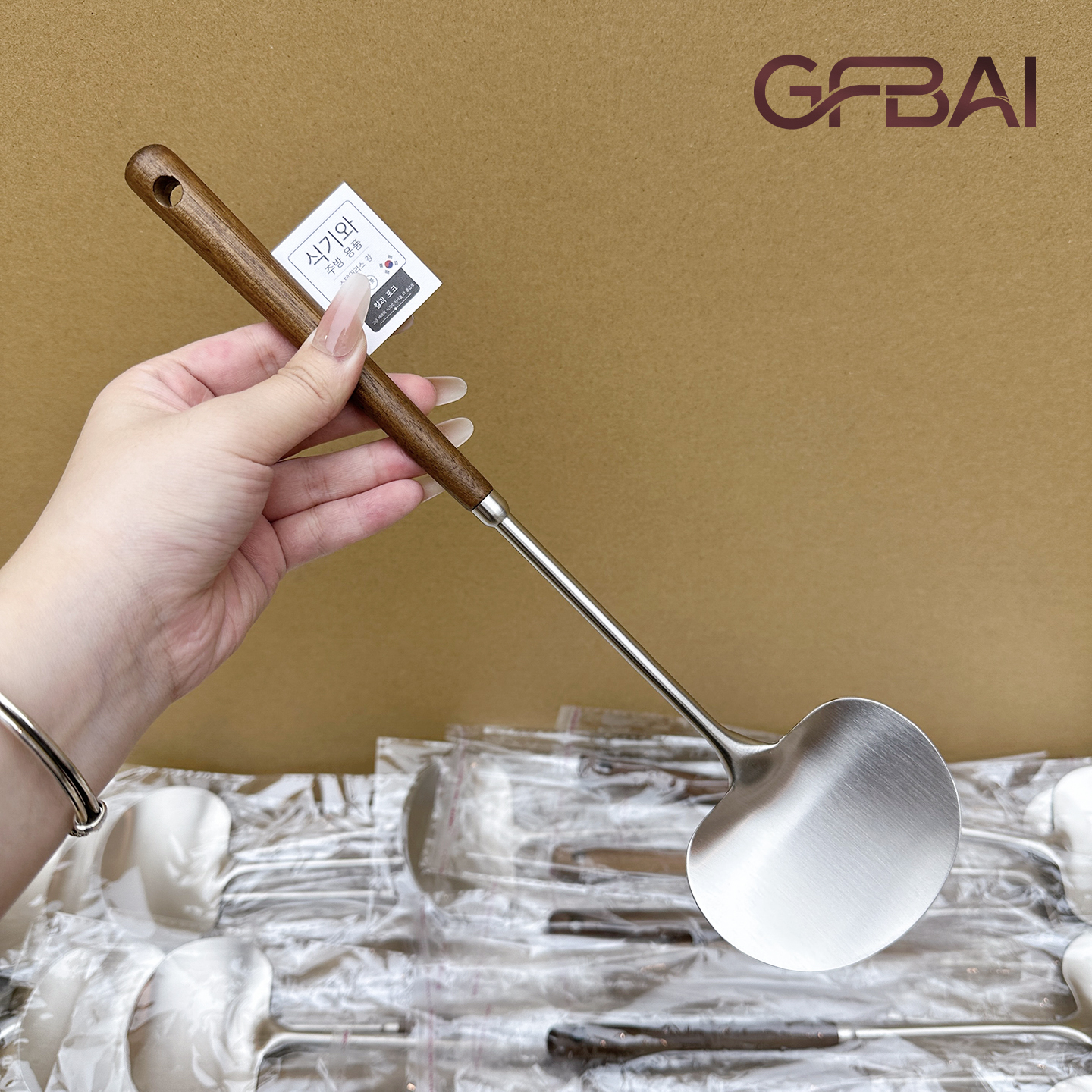 蘑菇头锅铲316炒菜铲铁锅铲