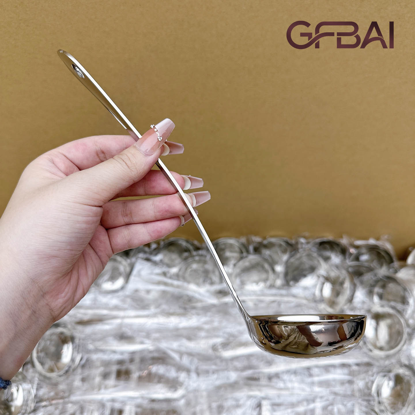 不锈钢汤勺家用勺子欧式火锅漏勺火锅勺套装喝汤加厚盛汤勺