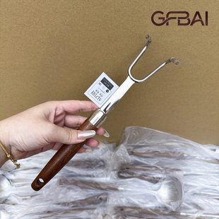 304食品级不锈钢抓肉钩长柄捞肉钩子烧腊卤肉扣肉勾商用熟食汤勾