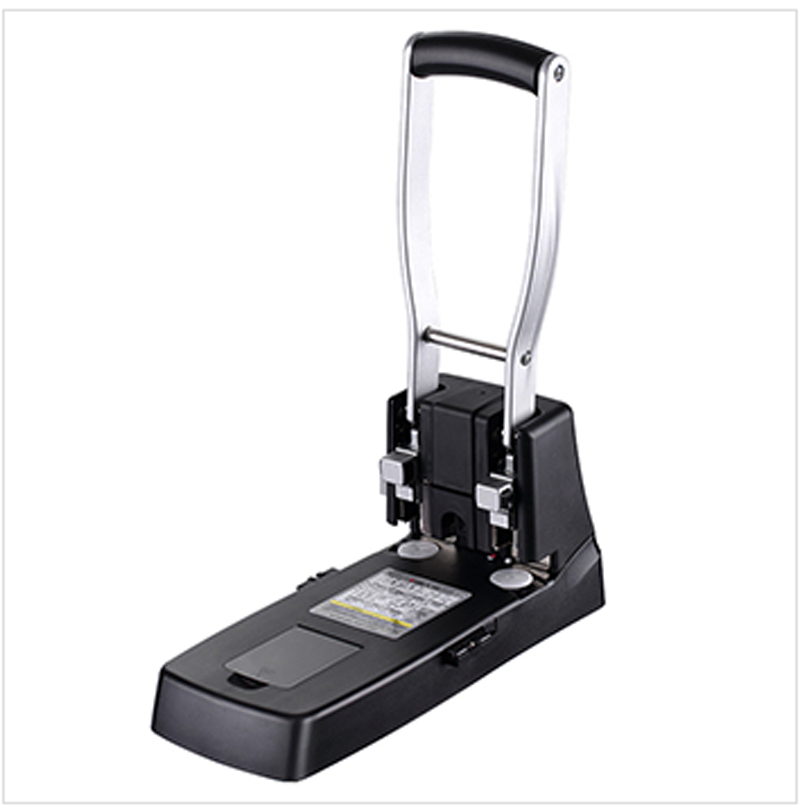 齐心B2925 重型打孔机 2孔打孔器 快劳夹装订打孔器孔距8cm 150张