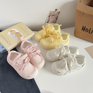 小白鞋女款2025新款夏季网鞋透气德训鞋软底不累脚休闲鞋A6051