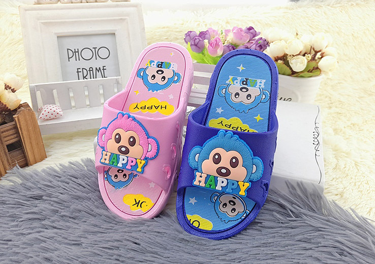 Pantoufles enfants en autre pour été - semelle caoutchouc naturel - Ref 1006131 Image 3